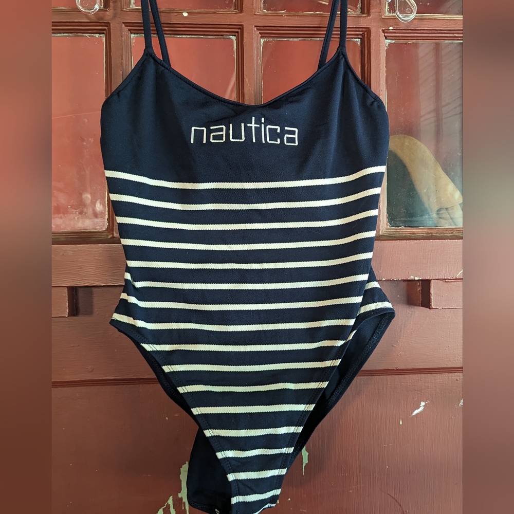 Vintage Nautica one-piece swimsuit